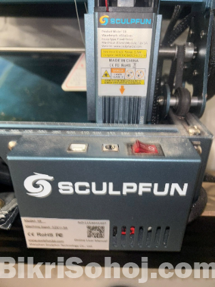 Sculpfun S9 90w Laser Engraving Machine Used